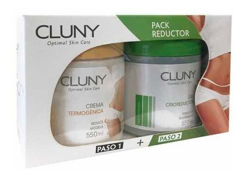 Cluny Pack Reductor Gel Crioreductor Y Crema Termogénica