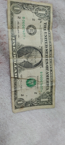 Imagen 2 de 2 de Billete De Un Dolar