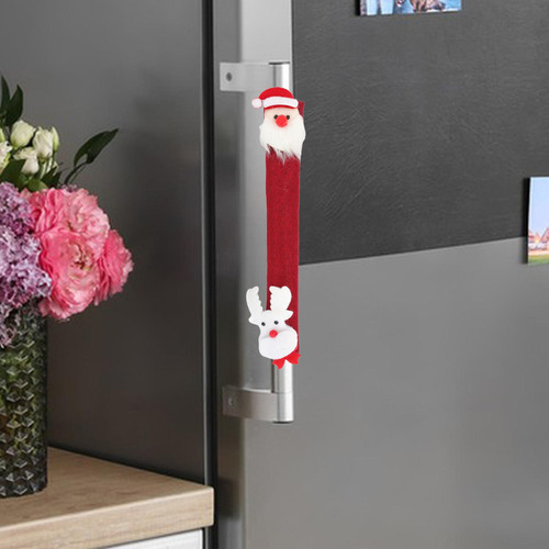 Nuevo Cubiertas Navideñas For Manijas De Puertas De Estilo C
