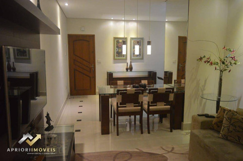 Cobertura Com 2 Dormitórios À Venda, 140 M² Por R$ 550.000 - Vila Pires - Santo André/sp - Co1023