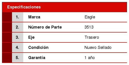1 Soporte Motor Trasero Saturn Ls2 2.2l 00