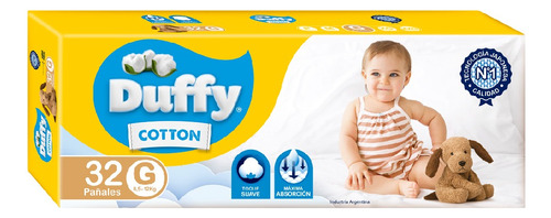 Pañales Duffy Cotton G X32 Un