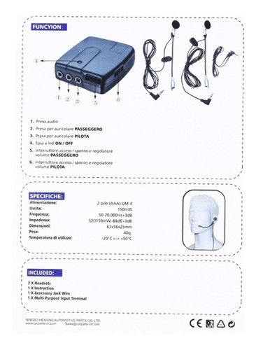 Intercomunicador For Casco De Moto