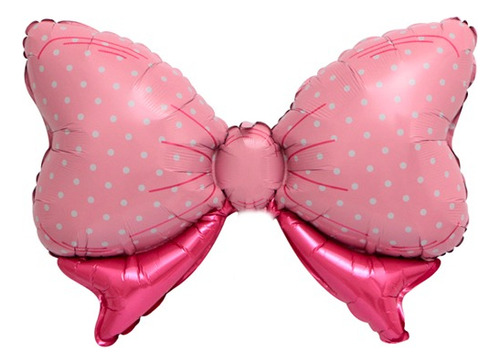 Globo Metalico Lazo Rosa Minnie 60x90cm