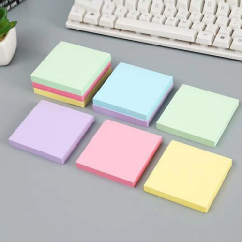 Aa Notas Adhesivas De 3 X 3 Colores, 100 Hojas For Uso