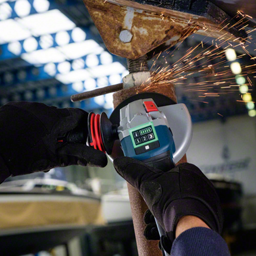 Amoladora Angular 5 18v Brushless Bosch Gws 18v-10 Psc