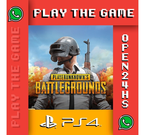 Playerunknowns Battlegrounds Pubg Ps4 Digital 1° | Open 24hs