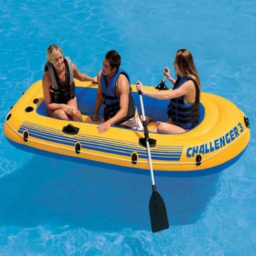 Imagen 2 de 3 de Bote Inflable Challenger 3 Sin Remos Ni Bomba Rio Playa Mar