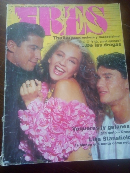 Thalia En Portada De Revista Eres Año-1990 Sin Reportaje | MercadoLibre
