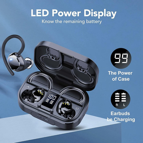Audífonos Inalámbricos Audífonos Bluetooth V5.3 120 Horas