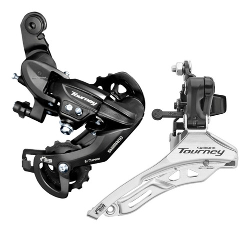 Combo Shimano Tourney Tensor Y Descarrilador 6 7 V Bicicleta