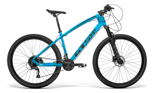 Bicicleta Aro 29 Gts Câmbios Shimano Altus 27v Susp. Trava C Cor Azul-claro Tamanho Do Quadro 20