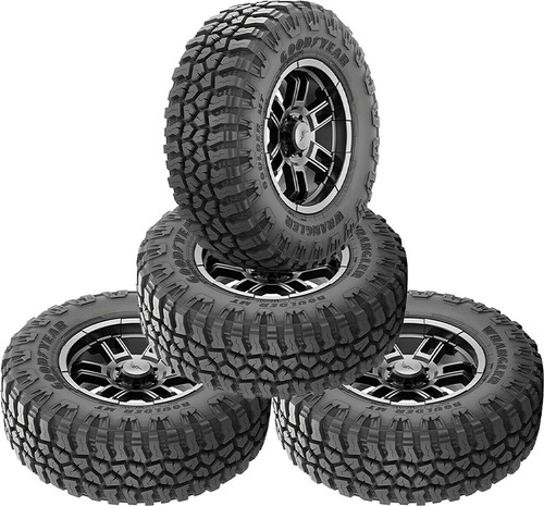 4- Llantas Wrangler Boulder Mt Goodyear 35x12.50r18lt Q123