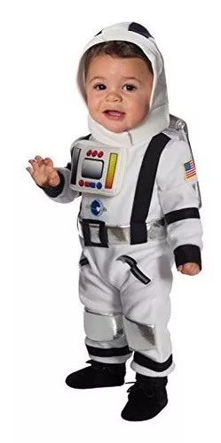 Traje de astronauta rosa para bebé, Traje de astronauta de bebé