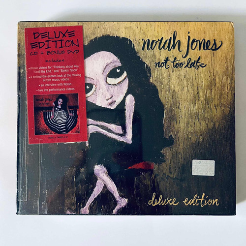 Norah Jones - Not Too Late Deluxe Edition Cd + Bonus Dvd