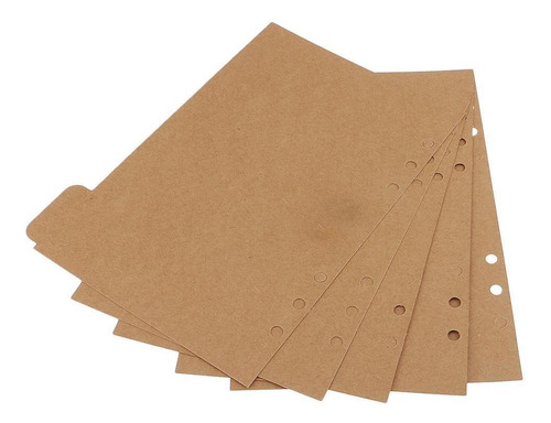 Index Paper Divider Tarjetas De Índice Marrón A5 Marrón
