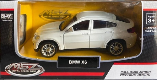 Imagen 2 de 5 de Auto Metal Bmw X6 Msz A Escala 1:43 Coleccion 67313 Edu