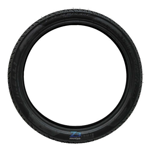 Imagen 2 de 2 de Cubierta delantero para moto Pirelli Super City para uso con cámara de 2.50-18 P 40 x 1 unidad