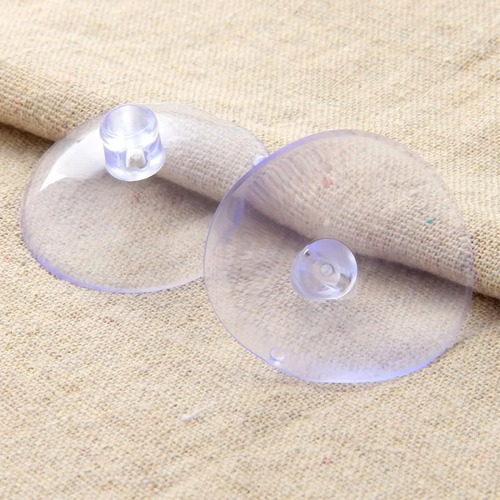 50 Ventosa Chupón Para Vidrio Manualidades, Colgantes 2,5cms