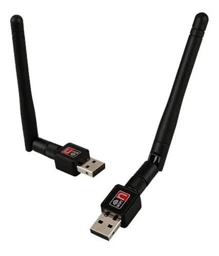 Imagen 3 de 4 de Adaptador Antena Wifi Usb 2.0 Para Pc