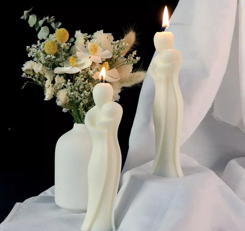 10 Velas Decorativas En Forma De Pareja