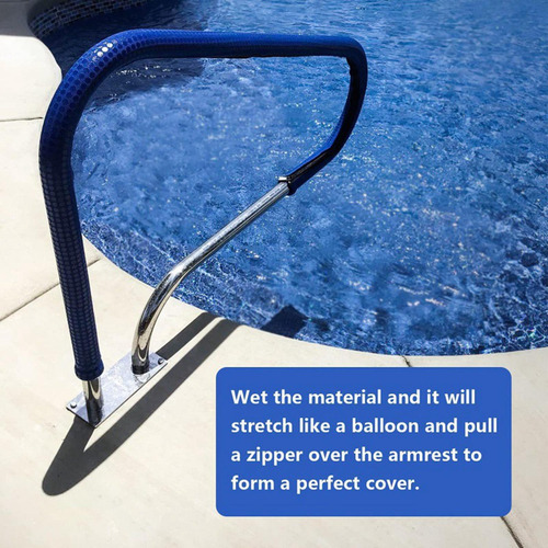 ~ Cubierta De Pasamanos De Piscina Con Empuñadura De 2 Pies