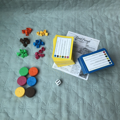 Jogo Trivial Pursuit Grow Hasbro Completo Antigo E Raro (Usado)
