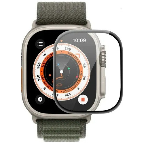 Lamina Xdoria Glass Clear Raptic Apple Watch 49mm