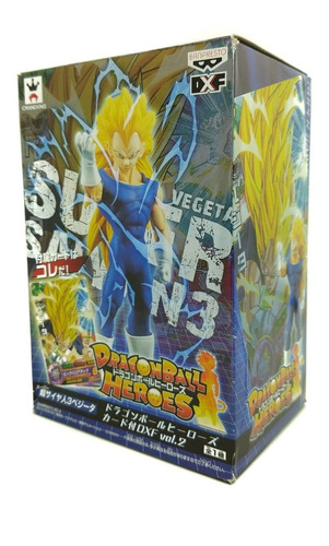 Dragon Ball Heroes Dxf Vegeta Super Saiyan 3 Figura Caja