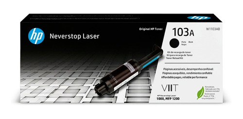 Kit De Recarga Toner Laser Hp 103a Preto Neverstop Original