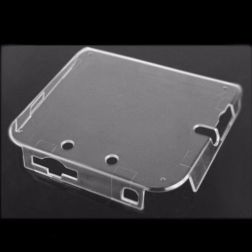 Cristal Case Para 2ds Y Mica De Proteccion Para Nintendo 2ds