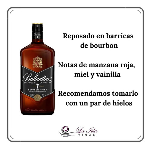 Ballantine´s 7 Años Whisky Escocés Botella 700 Ml + Estuche