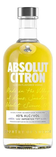 Pack De 2 Vodka Absolut Citron 750 Ml