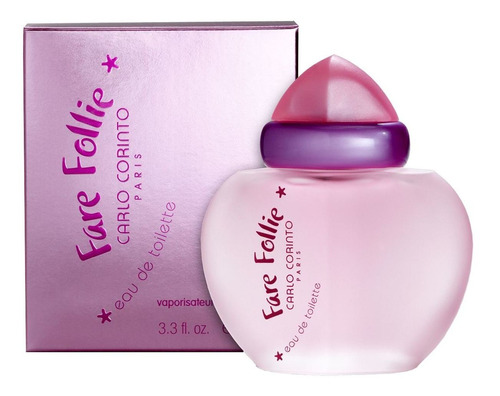 Fare Follie Edt 100ml Carlo Corinto Perfume Para Dama