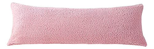 Funda De Almohada Ultra Suave Con Cierre En Color Rosa