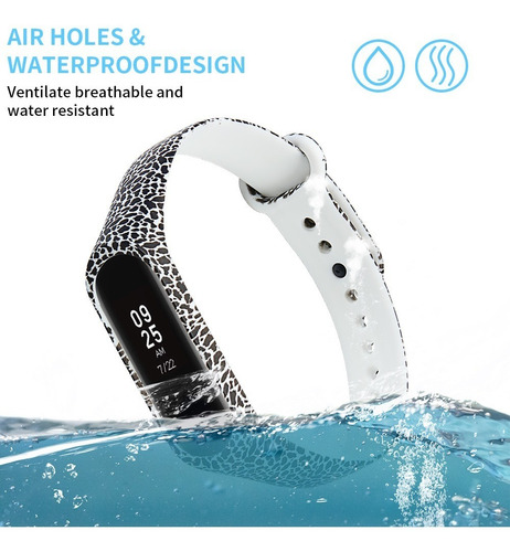 Imagen 3 de 3 de Malla Silicona Mi Band 3 Y 4 Exclusivas!