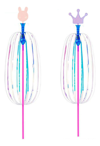 2x Stick Twisting Stick 360° Giratorio Intermitente