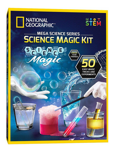 Kit De Magia De Ciencia Gegrafa Nacional: Realiza 20 Experim