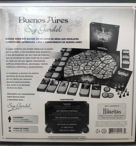 Buenos Aires Soy Gardel Juego De Mesa Duendes Y Princesas