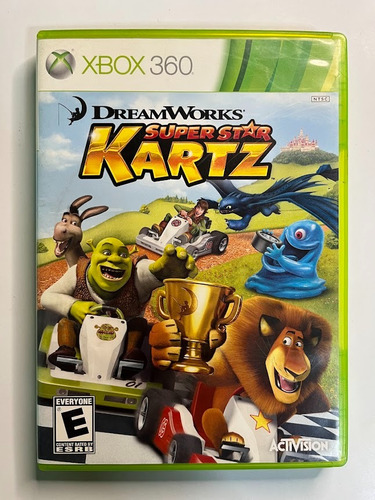 Kartz Super Star Dreamworks. Xbox 360. Completo Con Manual 