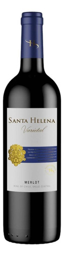 Pack De 4 Vino Tinto Santa Helena Varietal Merlot 750 Ml