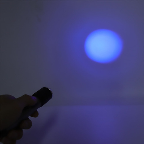 Linterna Uv De 365 Nm, Recargable Por Usb, Led, Mini Portáti