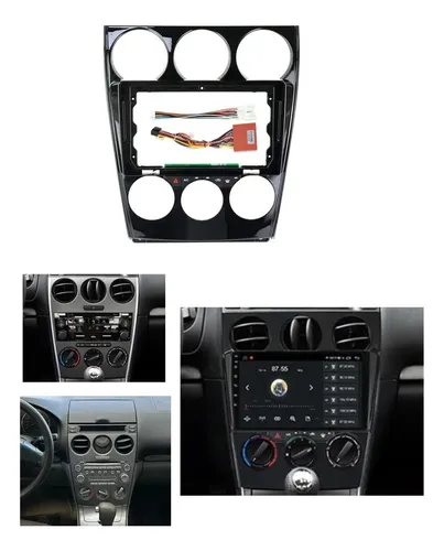 Consola Mazda 6 2004 - 2009 X 9 Pulgadas + Can Bus (negro)