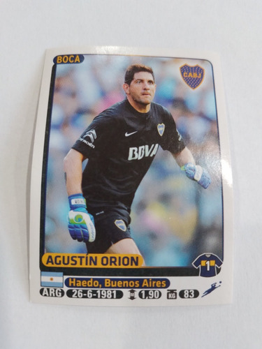 Figurita Futbol Argentino 2015 N 94 Orion Boca