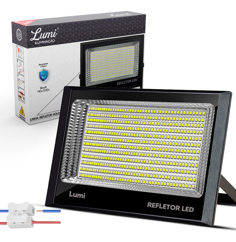 Projetor Refletor Modular Led Linear Ferro Torre 700w Ip67 Cor Da Carcaça Preto Cor Da Luz Branco-frio 110v/220v