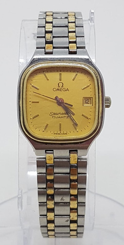 Relogio Vintage De Pulso Omega Seamaster Metal 20x20 Mm A41