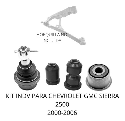 Kit Bujes Y Rotula Para Chevrolet Gmc Sierra 2500 2000-2006