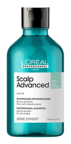Shampoo Limpieza Profunda Cabello Graso Scalp Advanced 300ml L'Oréal Professionnel