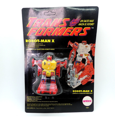 Transformers Robot Man X Antex Argentina Vintage Madtoyz