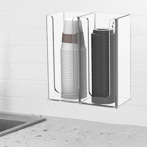 Soporte Para De Café Desechando Dispensador 2 Cuadrículas